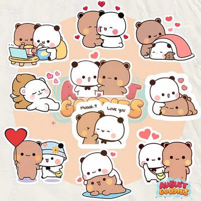 Bubu Dudu / couple sticker set 01_img_0