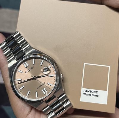 Citizen Tsuyosa Men's Automat Warm Sand-Tone Dial Watch_img_0