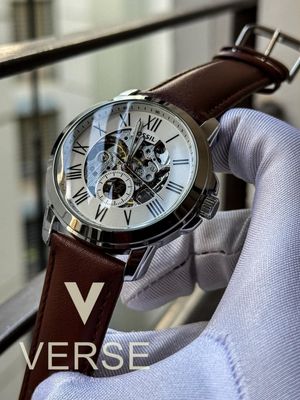 Fossil auto belt 60 sec design brown belt_img_0