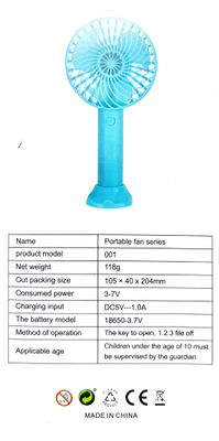 Abjak 001 Rechargeable Mini Fan_img_6