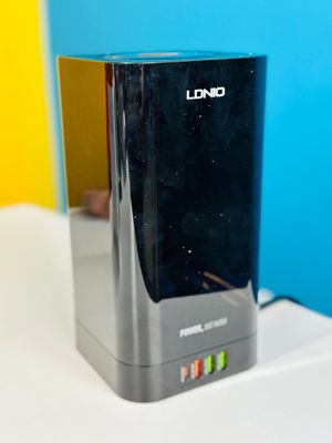 LDNIO SKW6457 6 Outlet USB Tower Extension Power Socket with 15W Wireless Charger_img_1