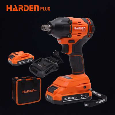 HARDEN Cordless Impact Wrench, 1/2" Dr. x 20 Volt, Brushless, Torque force: 300Nm, with battery and Charger; 758424_img_3