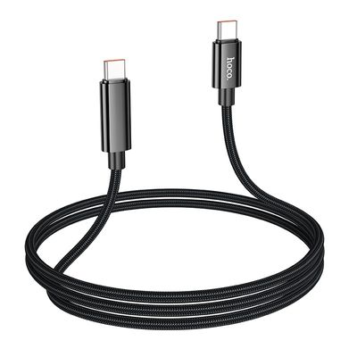 HOCO U125 Benefit 100W Charging Data Cable With Display Type C To Type C_img_3