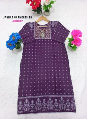 লিনেন (কামিজ) - Embroidery+Sequence Kamiz_img_2