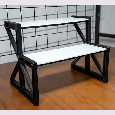 Stackable 2-Tier Display Stand-Organize Smart Living styilsh | IndecorBD_img_2