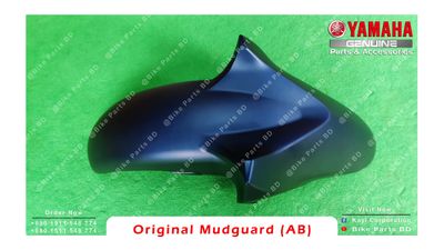Mudguard for Yamaha FZS V2 (Armada Blue) bike._img_1