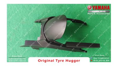 Tyre Hugger/Half Tyre Guard for Yamaha FZS V2 (Double disk), FZS V3, FZS V4 bike ._img_1