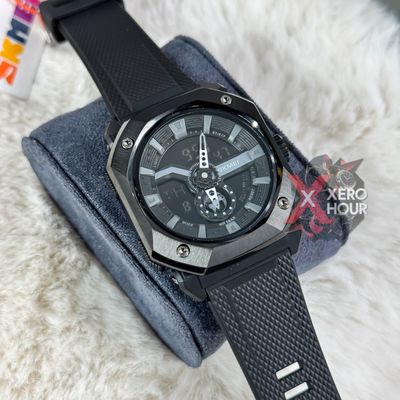 SKMEI 2272 || 3 Timer || Full Black || Waterproof watch_img_0