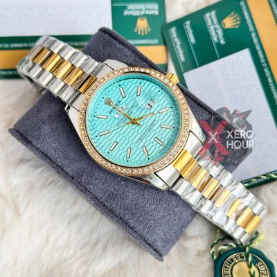 Rolex New Limited Edition || Tiffany Wave Pattern || SS Body || Dual Tone_img_0