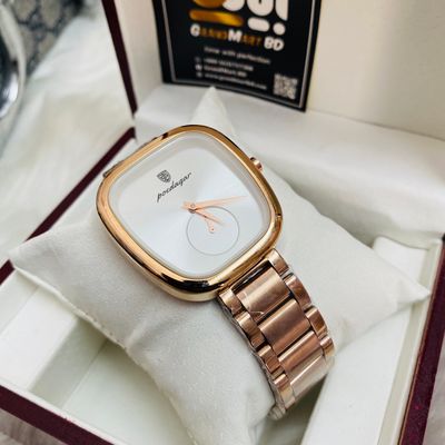 Poedagar Luxury Ladies Watch Stainless Steel Waterproof Quartz Watch_img_0