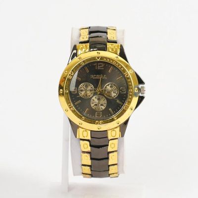 Analog Men'S Luxury Stainless Steel Watch For Men Golden - Watch For Men_img_1