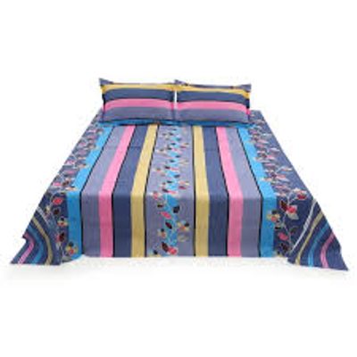 Double King-Size Bedspread in Various Printed Colors (7'x8') Suti Fabric- বিছানা চাদর_img_0