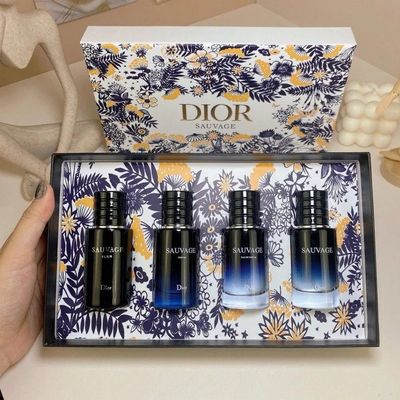 Dior Sauvage "INSPIRED'' Gift Set 4 in 1 Bundle 30ml Each For Men 6415