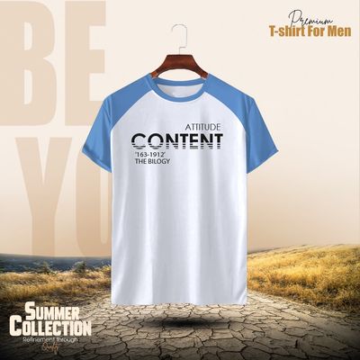 Stylish Comfortable sports T-Shirt(Content)_img_0