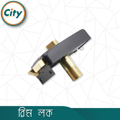 অটো লক সুরক্ষা লক হেভি রিম লক প্রধান দরজার লক ১২ টি চাবি সহ কালো রঙের_img_4