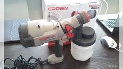 CROWN Professional Spray Gun, 230V, 400W, 0.2bar, 0.8L/min; CT31013_img_1