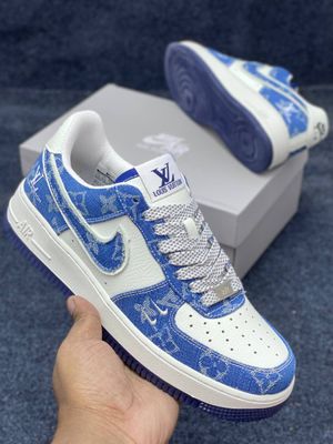 Nike AIR FORCE 1 LOW LV WHITE/BLUE_img_0