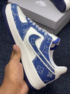 Nike AIR FORCE 1 LOW LV WHITE/BLUE_img_2