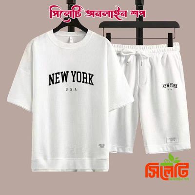 New York T-Shirt & Half Pent Combo Set_img_0