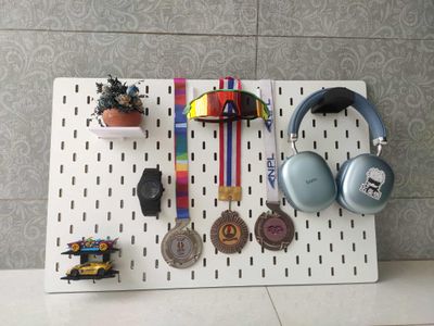 22×14 Square Inch Melamine PegBoard – Premium Wall Organizer_img_2