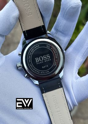 BOSS THREE CHRONO BELT FULL BLACK_img_1