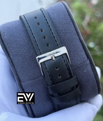 BOSS THREE CHRONO BLACK BELT BLUE DIAL SILVER CASE_img_2