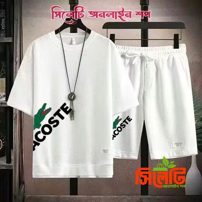 Lacoste T-Shirt & Half Pent Combo Set_img_0