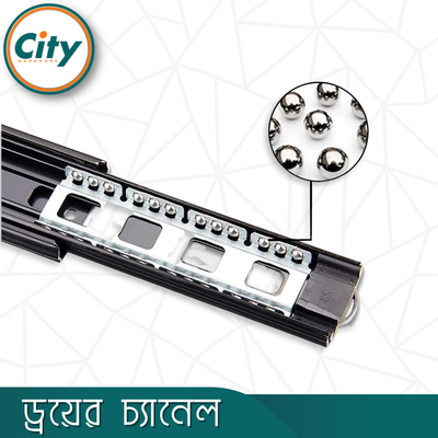১ জোড়া ড্রয়ার স্লাইডার বল বিয়ারিং স্লাইডার সম্পূর্ণ এক্সটেনশন সাইড মাউন্ট রানার ৩ পার্ট ড্রয়ার চ্যানেল কালো সব সাইজ উপলব্ধ_img_5