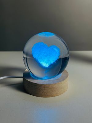 Color Changing LED 3D Crystal Ball- Different Model_img_3
