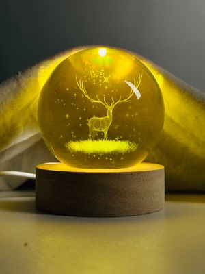 Color Changing LED 3D Crystal Ball- Different Model_img_5