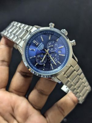 TAG CH BLUE DIAL SILVER CHAIN AA_img_0