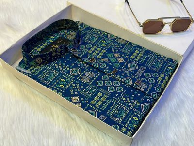 PREMIUM CHAINA DIGITAL PRINTED PANJABI || 🩵✨_img_0