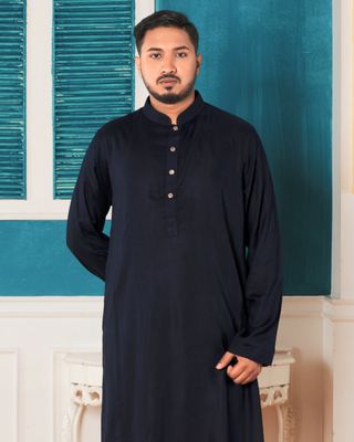 Noble Navy Classic panjabi_img_1