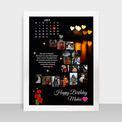 ফটো স্মরণিকা - Birthday Photo Soronika Frame - Code: PS04_img_1