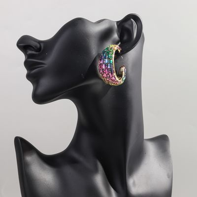 Fishsheep luxury c shape earrings_img_2