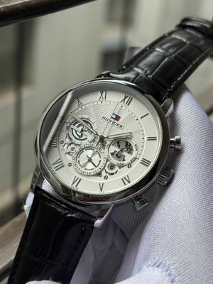 HILFIGER BLACK BELT WHITE DIAL_img_0