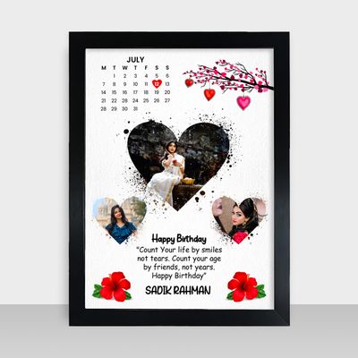 ফটো স্মরণিকা - Birthday Photo Soronika Frame - Code: PS10_img_0