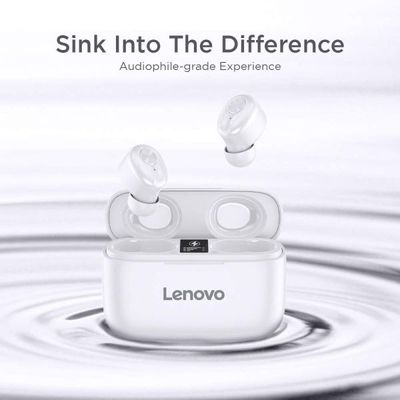 Lenovo HT18 True Wireless Stereo Earbuds – White Color_img_3