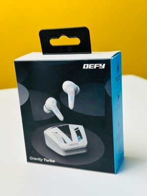 DEFY Gravity Turbo With Low Latency True Wireless Gaming Earbuds – White Color_img_6