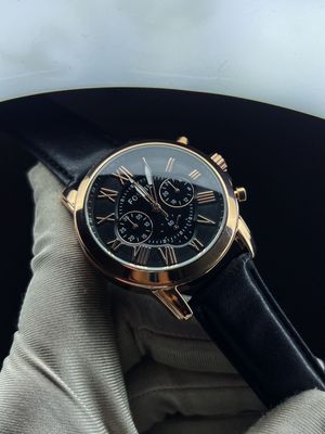 Fossil Rose Gold Black Belt_img_0