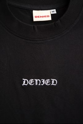 DENIED Premium Solid Drop Shoulder - Dark Black_img_3