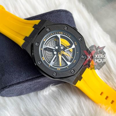 SKMEI 2359  || Yellow Black || Wheel Watch_img_0