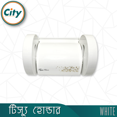 টিস্যু হোল্ডার সাদা রঙের দেয়ালের মাউন্ট টয়লেট টিস্যু পেপার হোল্ডার_img_2