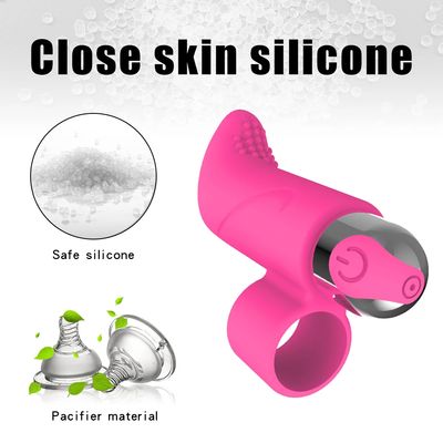10 Speed Powerful Finger Vibrators Clitoral G Spot Mini Bullet Stimulator Rechargable Nipple Clit Masturbator Sex Toys for Women_img_3