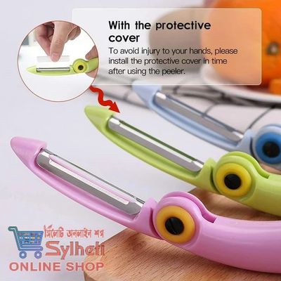 BTFLKNS Ceramic Paring Knife, Bird-shaped folding peeler, Ergonomic Handle Professional Knife, Super Sharp Blade Folding Knife with protective Sheath(Green)_img_5