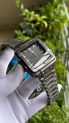 HUBLOT SQUARE BANG BLACK DIAL BLACK CHAIN (AA)_img_0