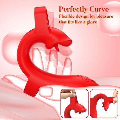 Wearable Finger Vibrator for Adult Couples Clit G Spot Stimulate Massager Sexual Pleasure Tools Nipple Toy Sex Toys for Flirting_img_4