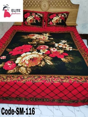 Primium 3D Bedsheet Four pices_img_10