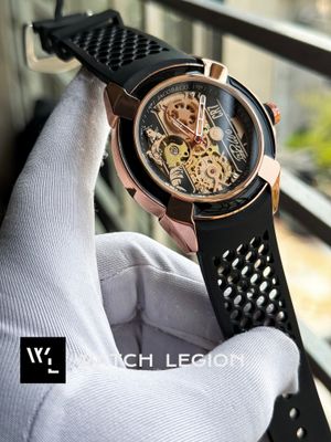 JACOB & CO ROSE GOLD CASE BLACK BELT_img_0