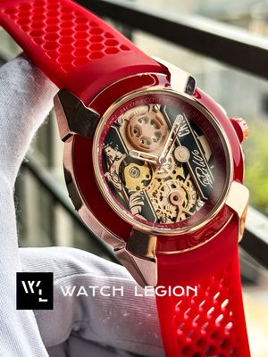 JACOB & CO ROSE GOLD CASE RED BELT_img_1